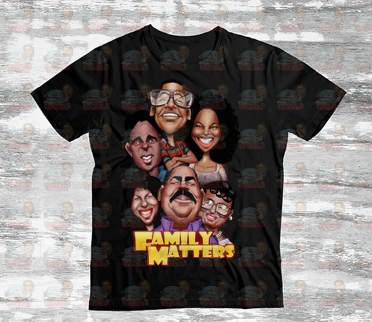 Family Matters Unisex Shirt Black