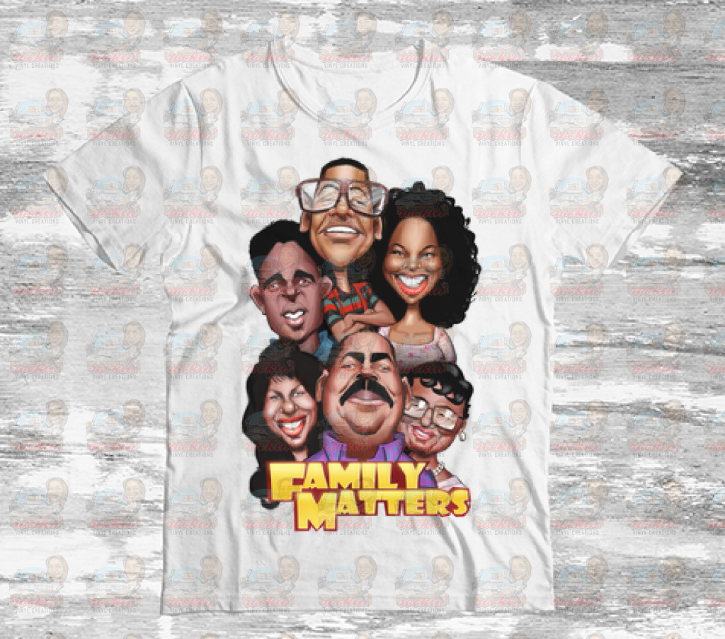 Family Matters Unisex Shirt White