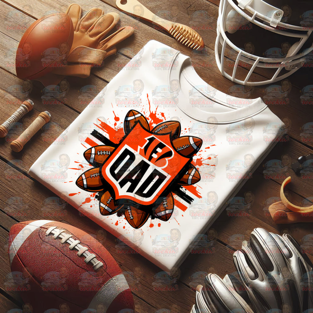 Father’s Day Dad Team Shirt | Rockin’ Vinyl Ceations