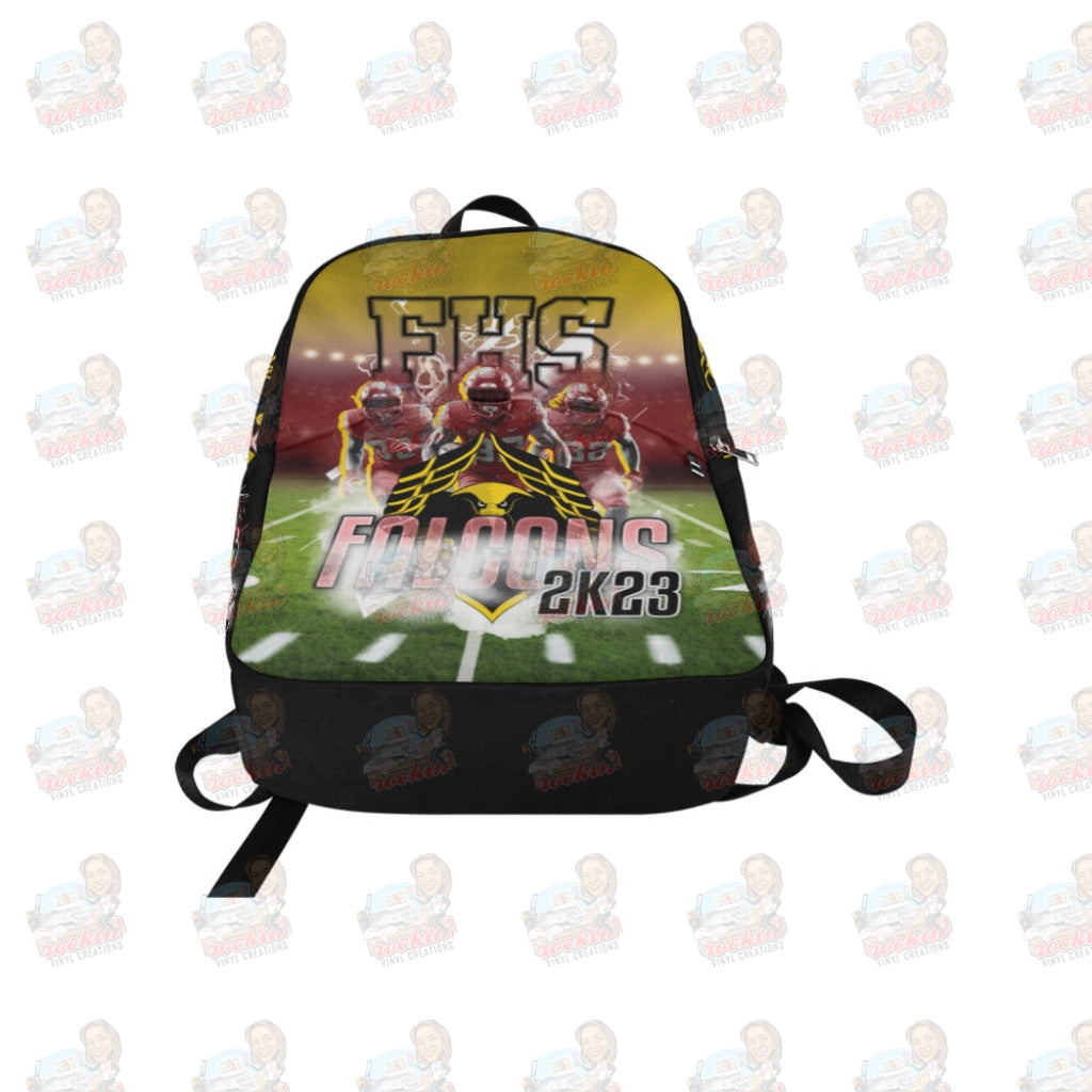 Firebaugh Falcons Backpack | Rockin Vinyl Creations Casual For Adult (1659)