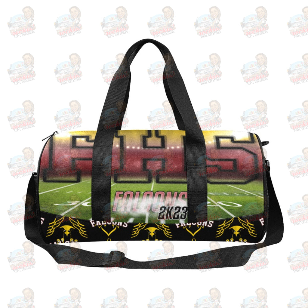 Firebaugh Falcons Duffle | Rockin Vinyl Creations Bag (1679)