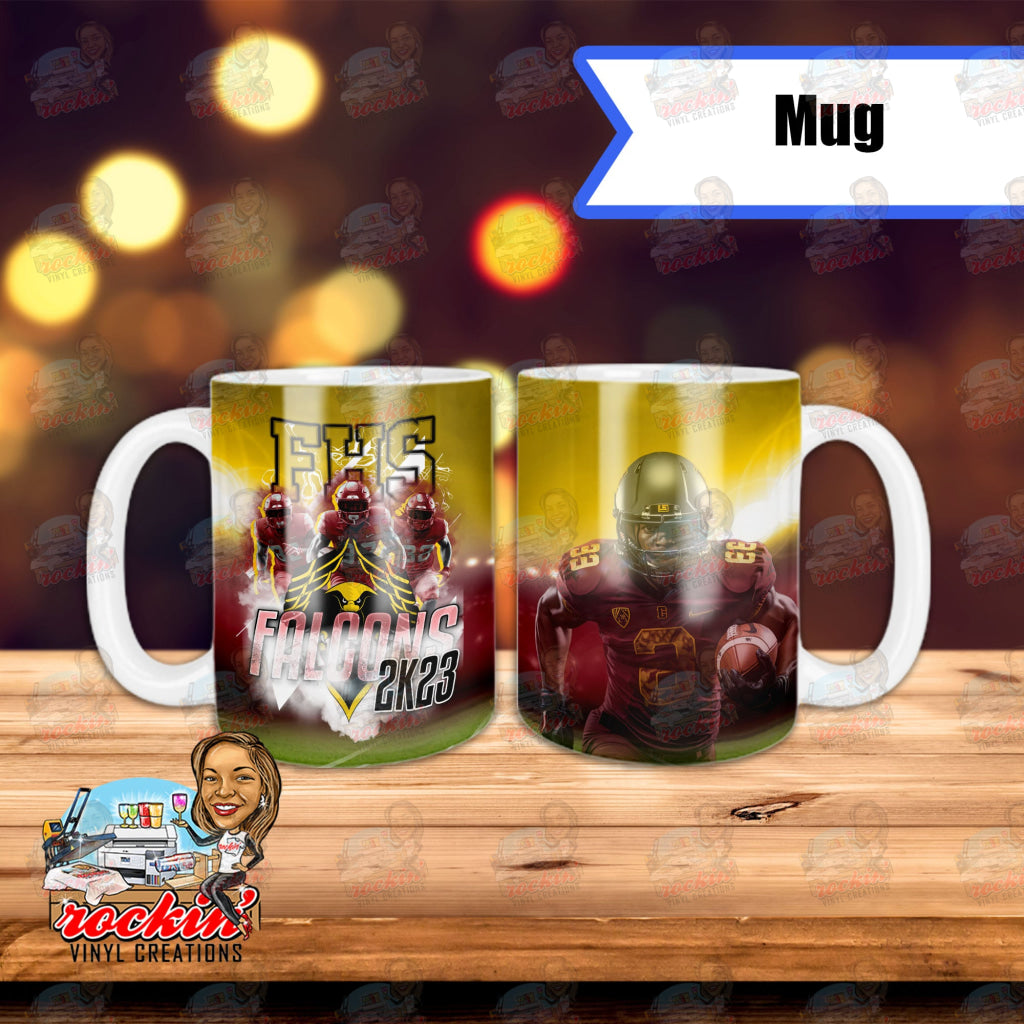 Firebaugh Mug | Rockin Vinyl Creations