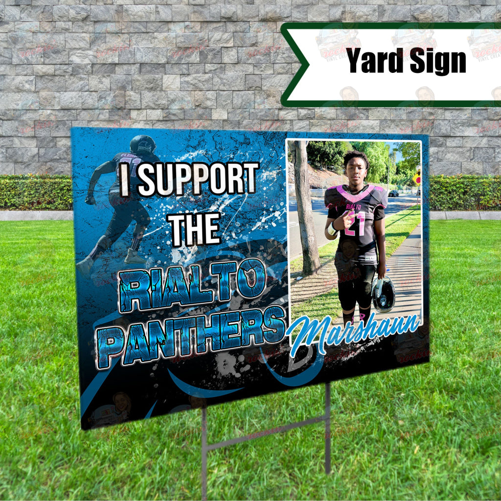 Sports Yard Sign