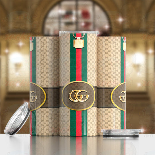 Gg Purse Tumbler Beige