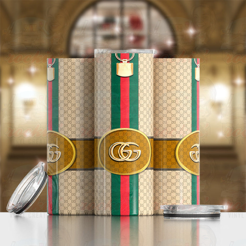 Gg Purse Tumbler Gold