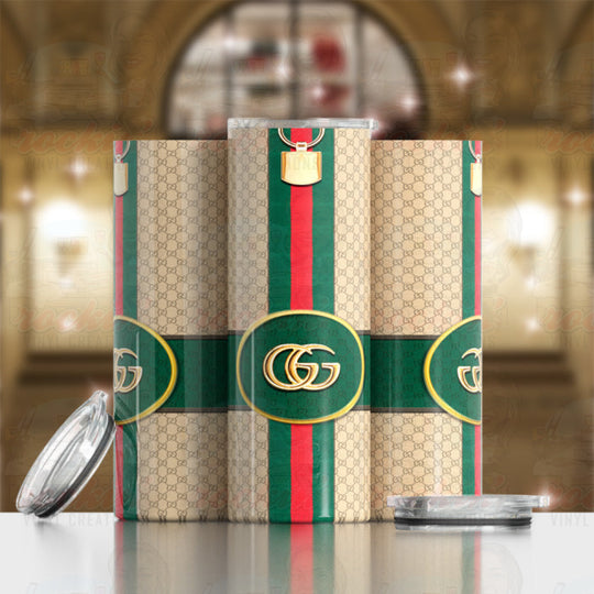 Gg Purse Tumbler Green