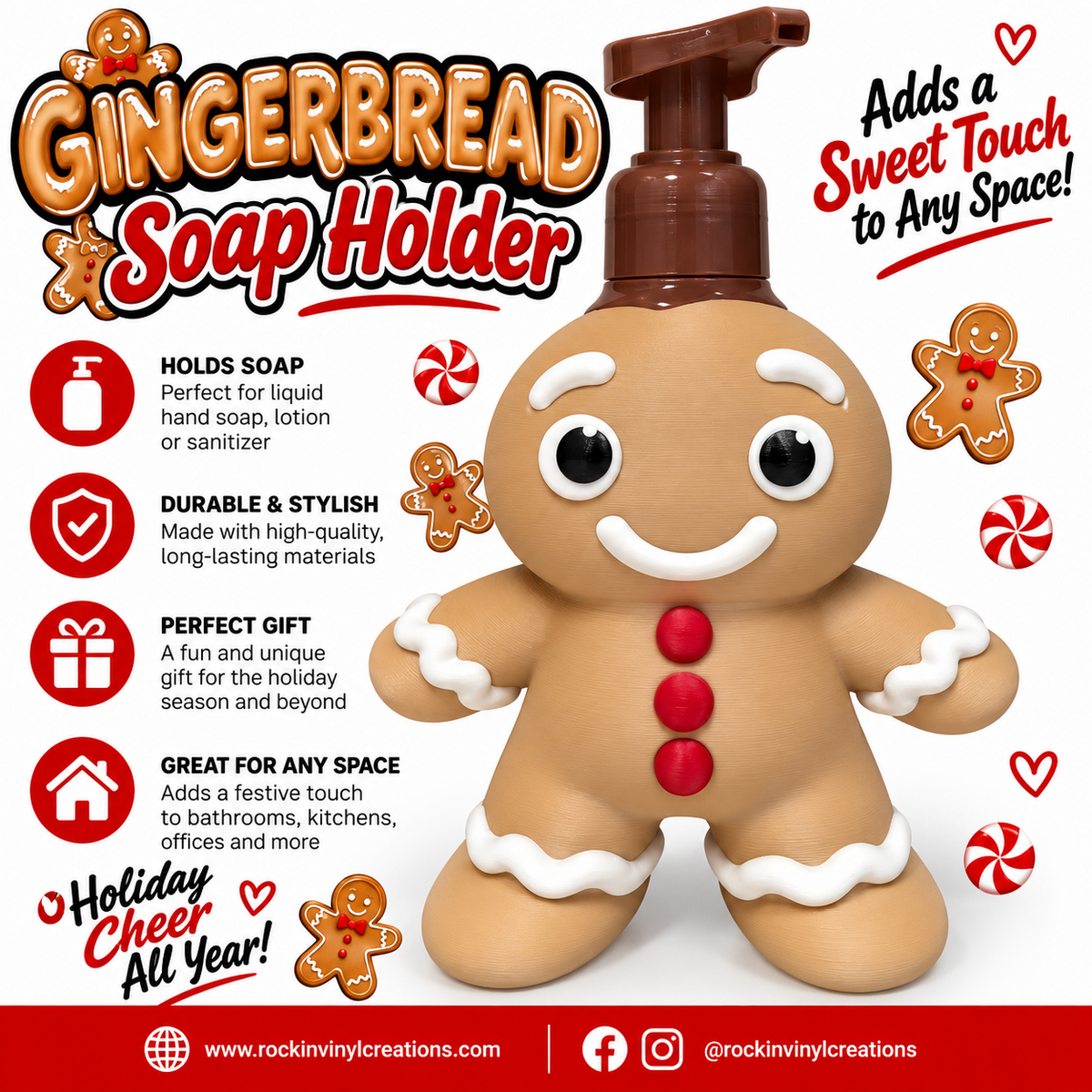 Gingerbread Soap Holder