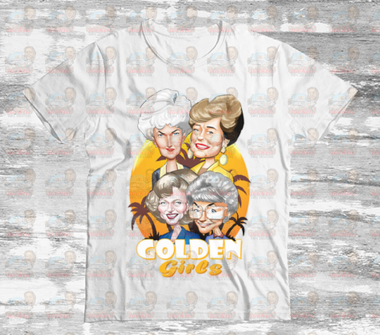 Golden Unisex Shirt White