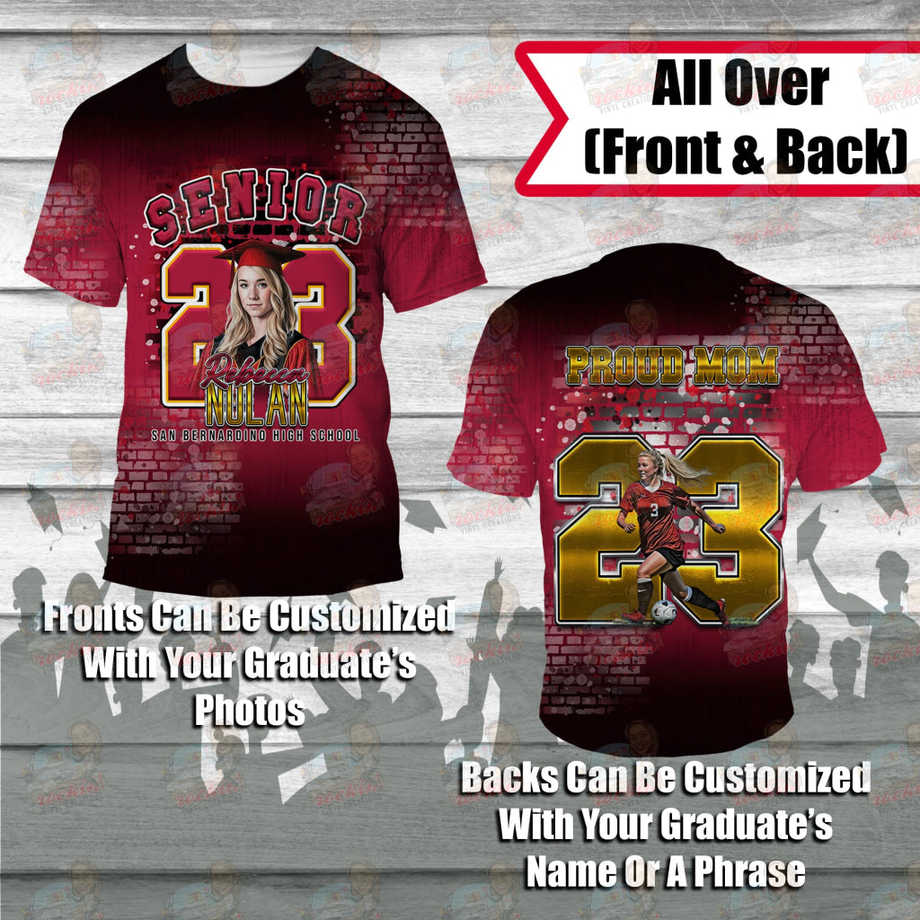 Grad 23 All Over Shirt - 2 Sided| Rockin’ Vinyl Creations