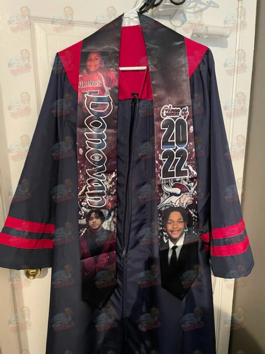 Grad 23 Stole | Rockin’ Vinyl Creations