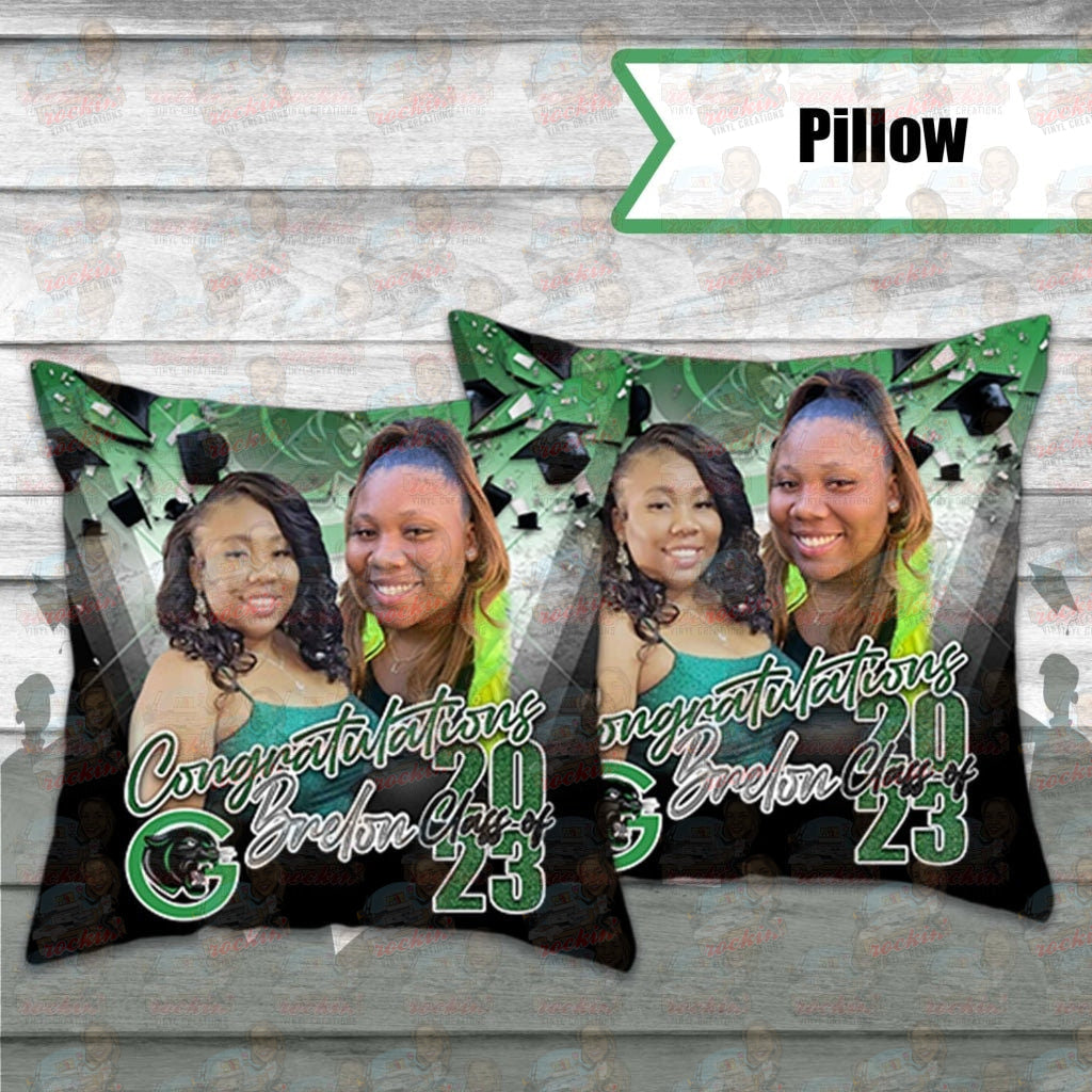 Grad Cap Pillow | Rockin&