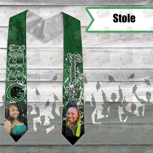 Grad Cap Stole | Rockin&