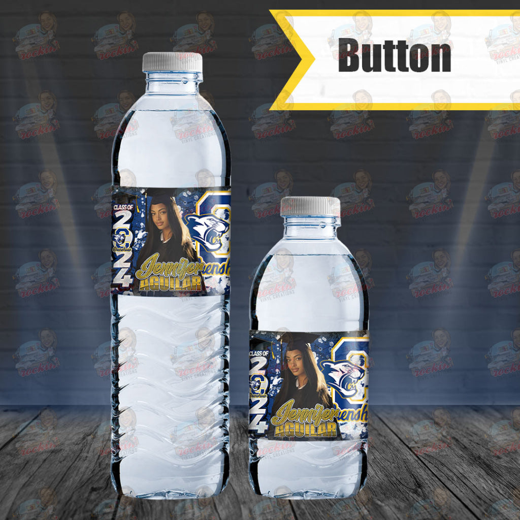 Graduation Custom Water Bottle