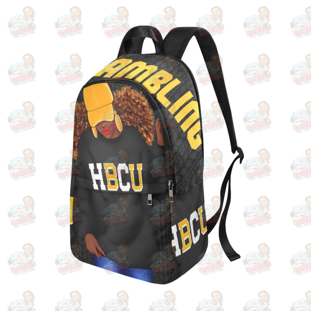 Grambling Fabric Backpack For Adult (Model 1659) Casual (1659)