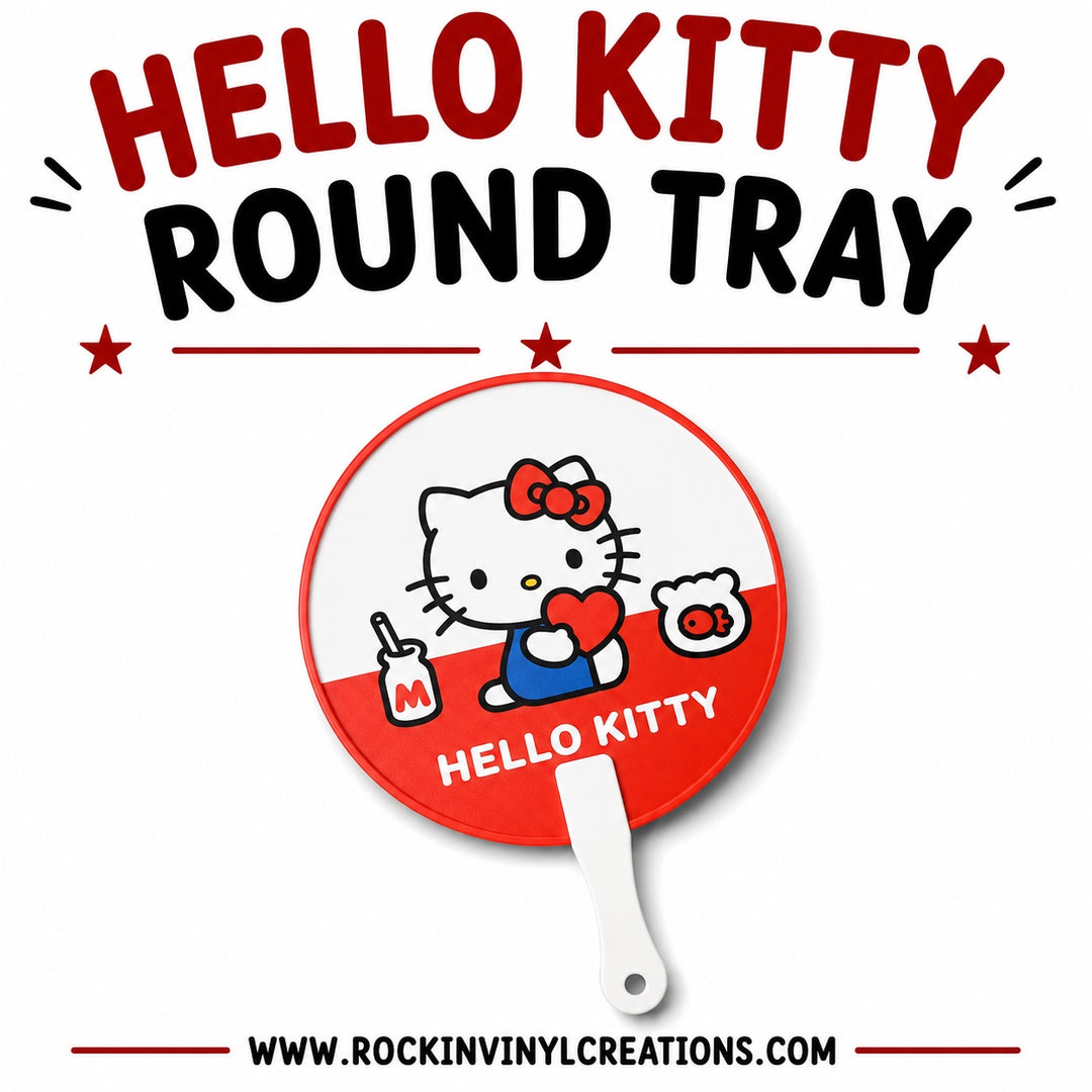 Hello Kitty Red Round Trinket Tray