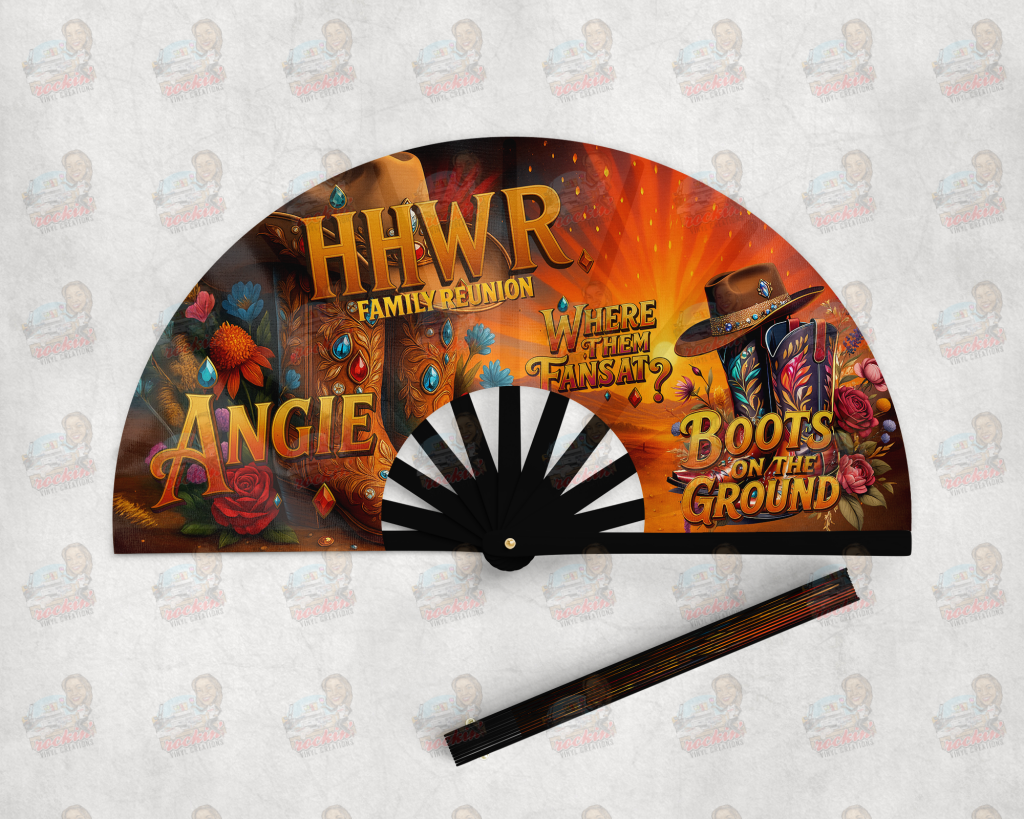 HHWR Reunion Clack Fan | Rockin’ Vinyl Creations