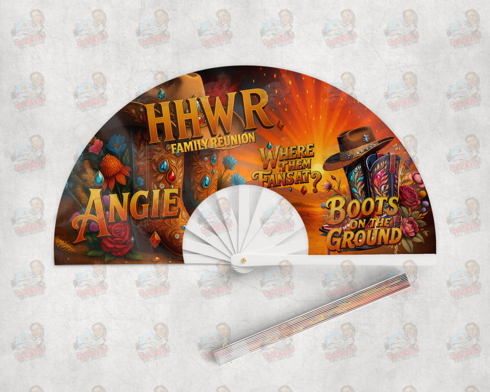 HHWR Reunion Clack Fan | Rockin’ Vinyl Creations