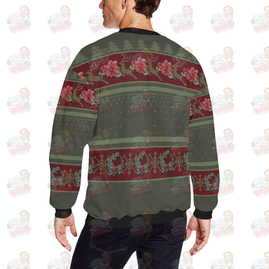 Holly Dolly Boot All Over Print Crewneck Sweatshirt For Men (H18)