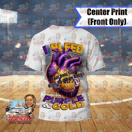 I Bleed Basketball | Rockin’ Vinyl Creations
