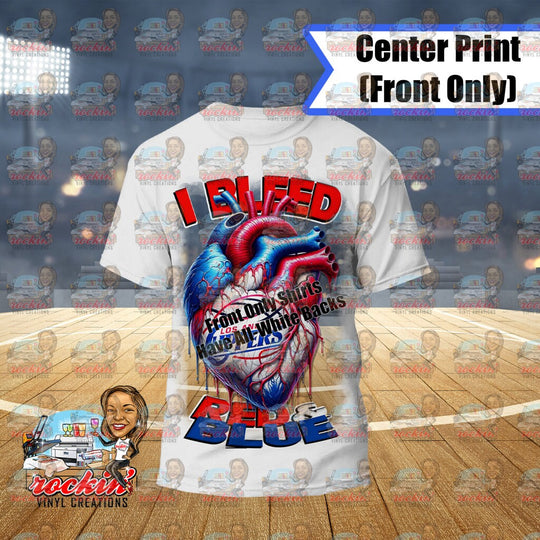 I Bleed Basketball | Rockin’ Vinyl Creations