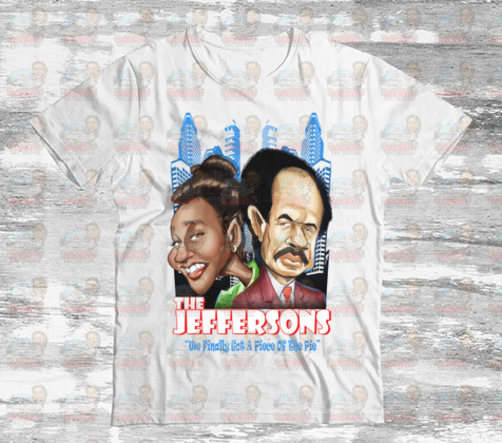 Jeffersons Unisex Shirt White