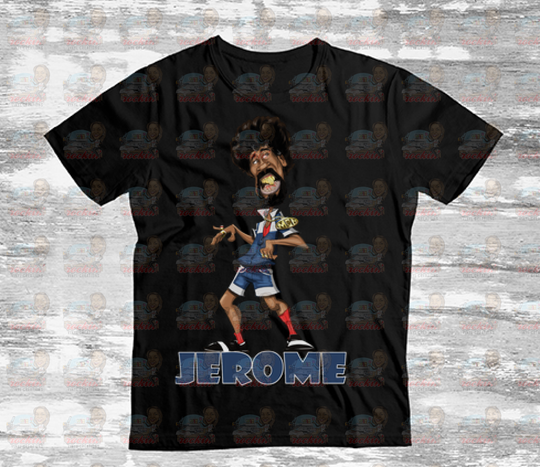 Jerome Unisex Shirt Black