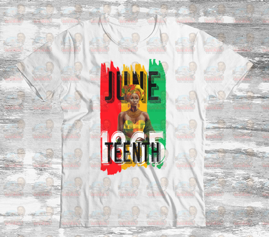 Juneteenth 1865 Women Unisex Shirt White