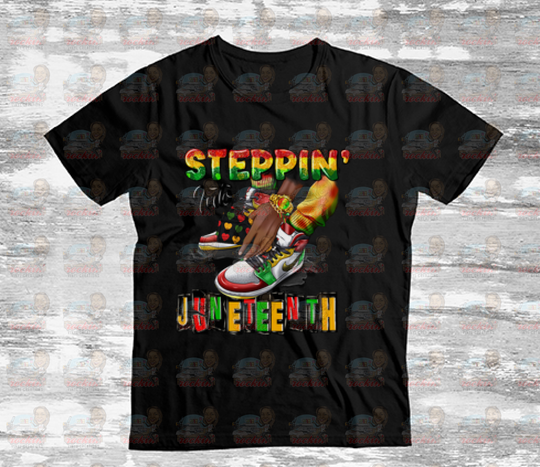 Juneteenth Sneaker Unisex Shirt Black