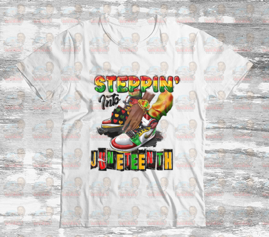 Juneteenth Sneaker Unisex Shirt White