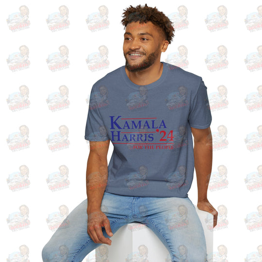 Kamala 4 The People Unisex Softstyle T-Shirt | Rockin’ Vinyl Creations