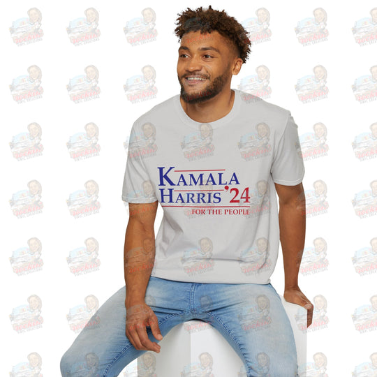 Kamala 4 The People Unisex Softstyle T-Shirt | Rockin’ Vinyl Creations