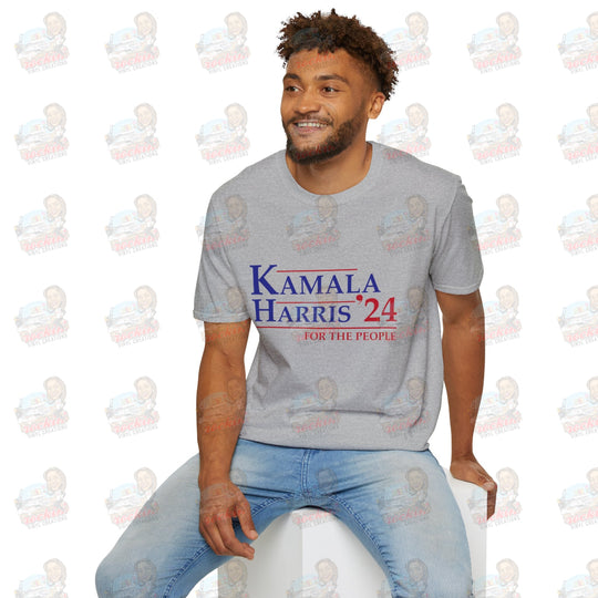 Kamala 4 The People Unisex Softstyle T-Shirt | Rockin’ Vinyl Creations