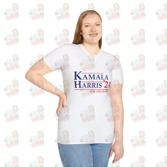 Kamala 4 The People Unisex Softstyle T-Shirt | Rockin’ Vinyl Creations