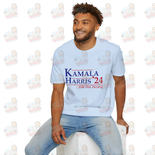 Kamala 4 The People Unisex Softstyle T-Shirt | Rockin’ Vinyl Creations