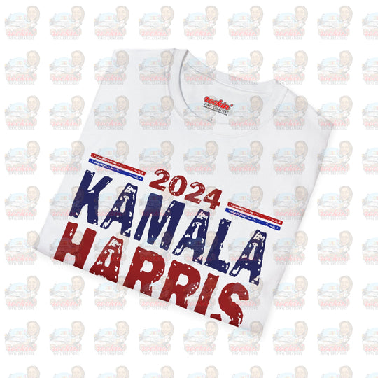 Kamala Finish The Job Unisex Softstyle T-Shirt | Rockin’ Vinyl Creations