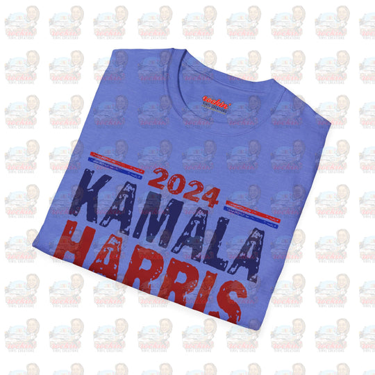 Kamala Finish The Job Unisex Softstyle T-Shirt | Rockin’ Vinyl Creations