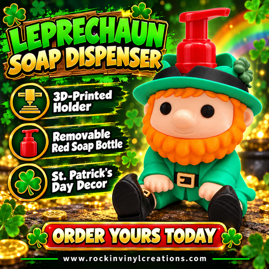 Leprechaun Soap Dispenser Holder product image