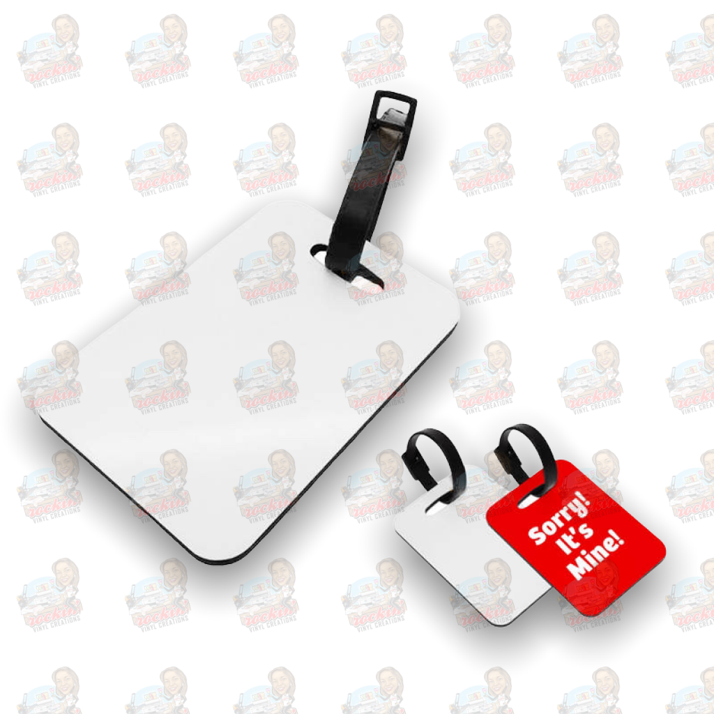 Luggage Tag | Rockin Vinyl Blanks Miscellaneous