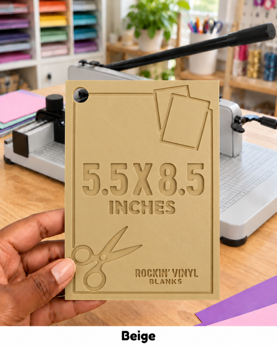 Beige Notepad Alignment Guide
