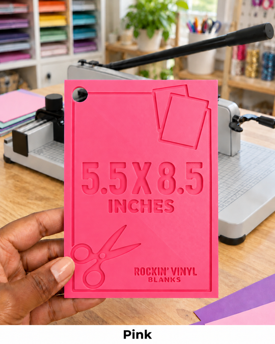 Pink Notepad Alignment Guide
