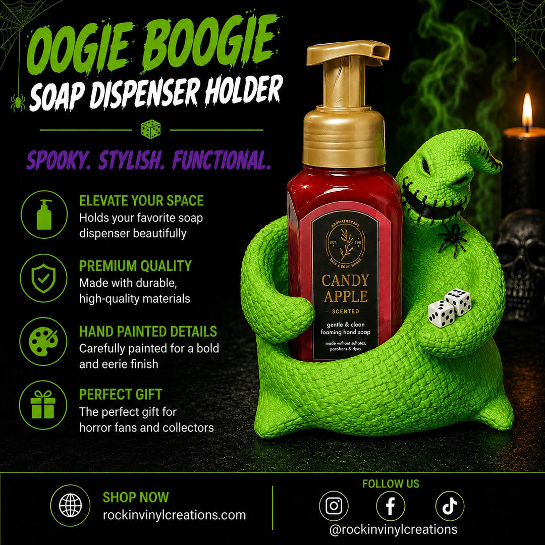 Oogie Boogie soap dispenser holder