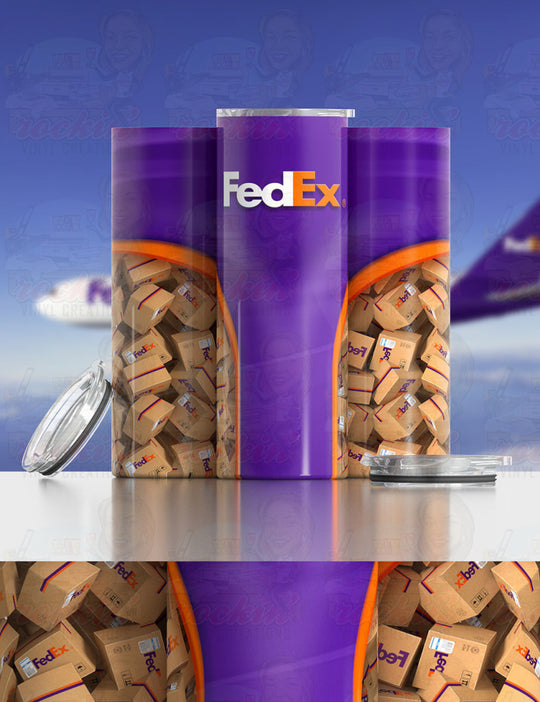 Parcel Delivery Tumblers Fedex Tumbler