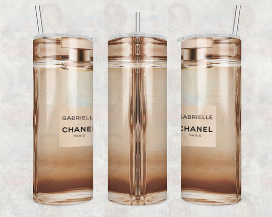 Perfume Tumbler | Rockin Vinyl Creations Gabrielle