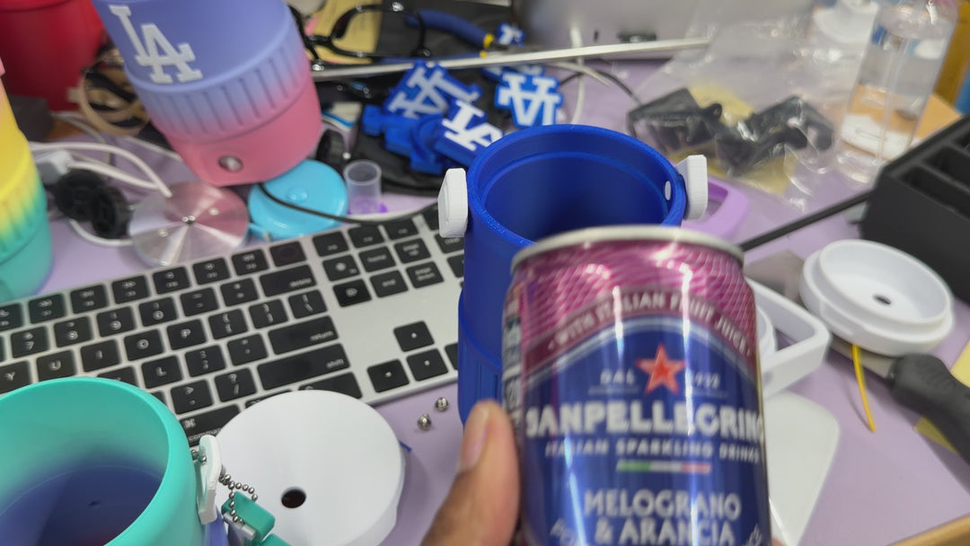 Slim Can Holder Dodgers - Rockin’ Vinyl Creations