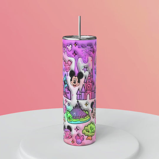 Puff Purple Glitter Tumbler | Rockin' Vinyl Creations