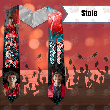 Proud Grad 2024 Graduation Personalized Photo Stole