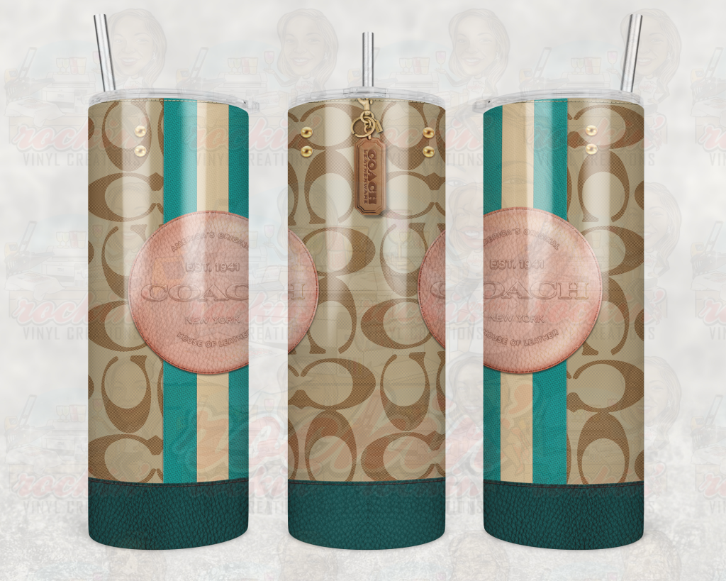 Purse Coach Tumbler | Rockin Vinyl Creations