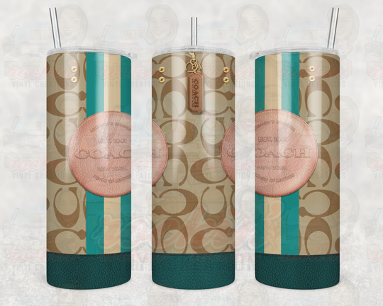Purse Coach Tumbler | Rockin Vinyl Creations
