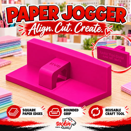 Optional Paper Jogger — add to any individual alignment guide for $25, saving $5
