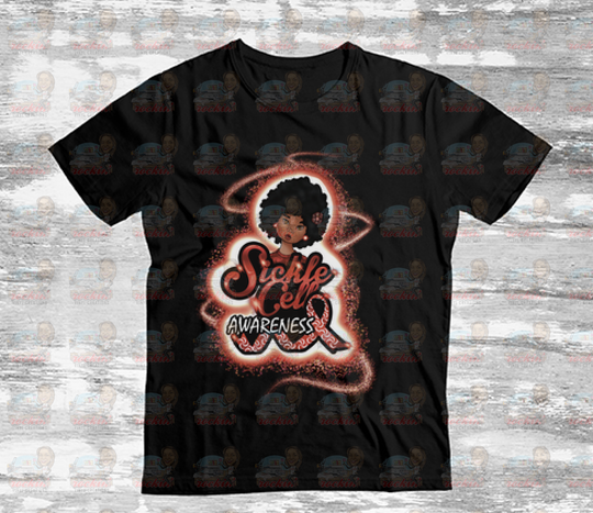 Sickle Cell Awareness Unisex Shirt Black